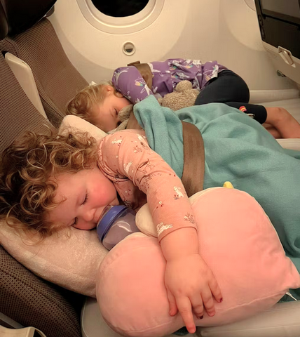 child on flyaway kids bed